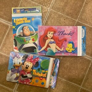 Disney thank you card sets